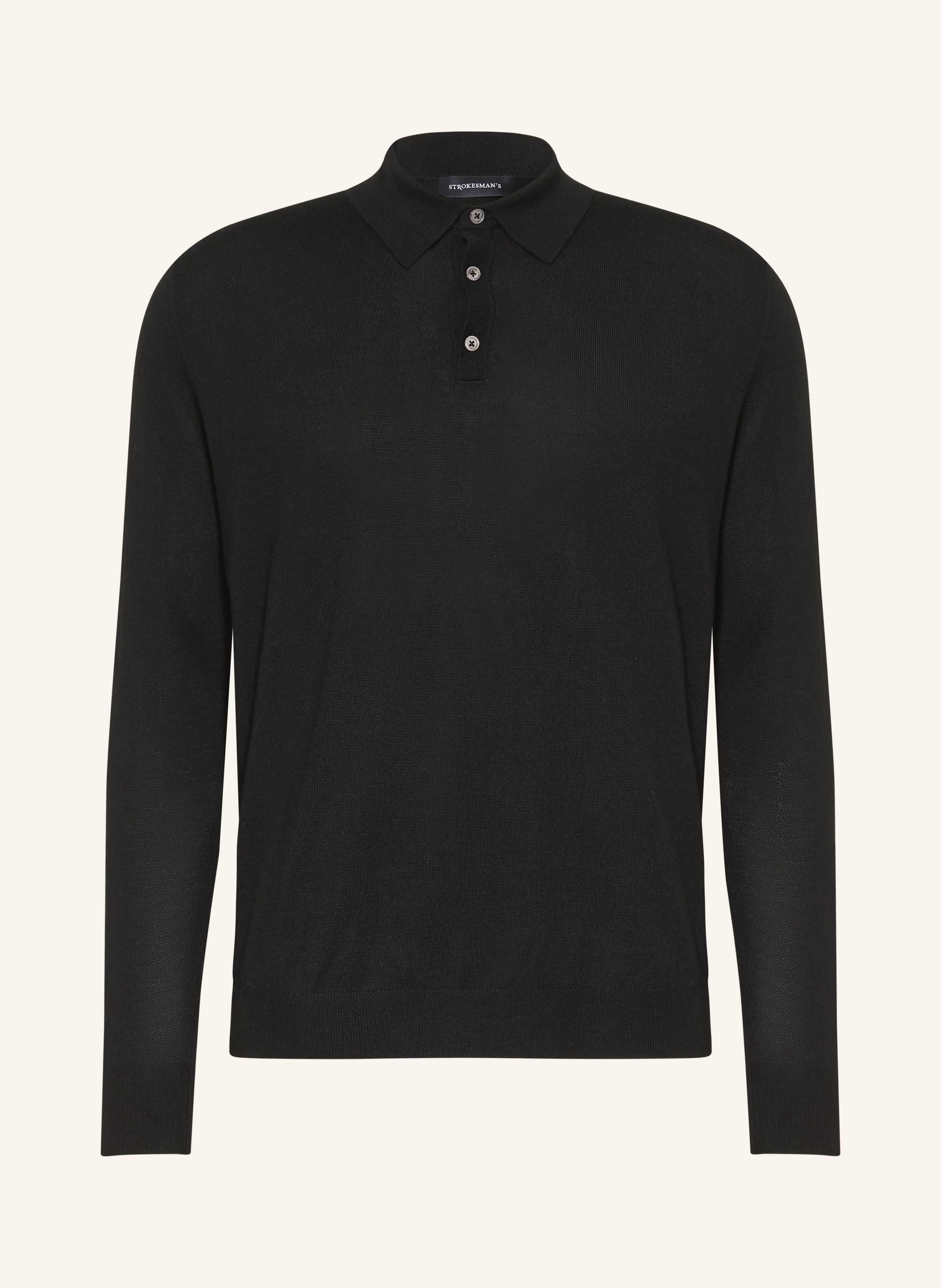 STROKESMAN'S Strick-Poloshirt