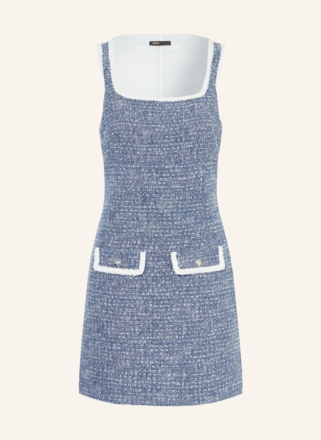 maje Bouclé-Kleid
