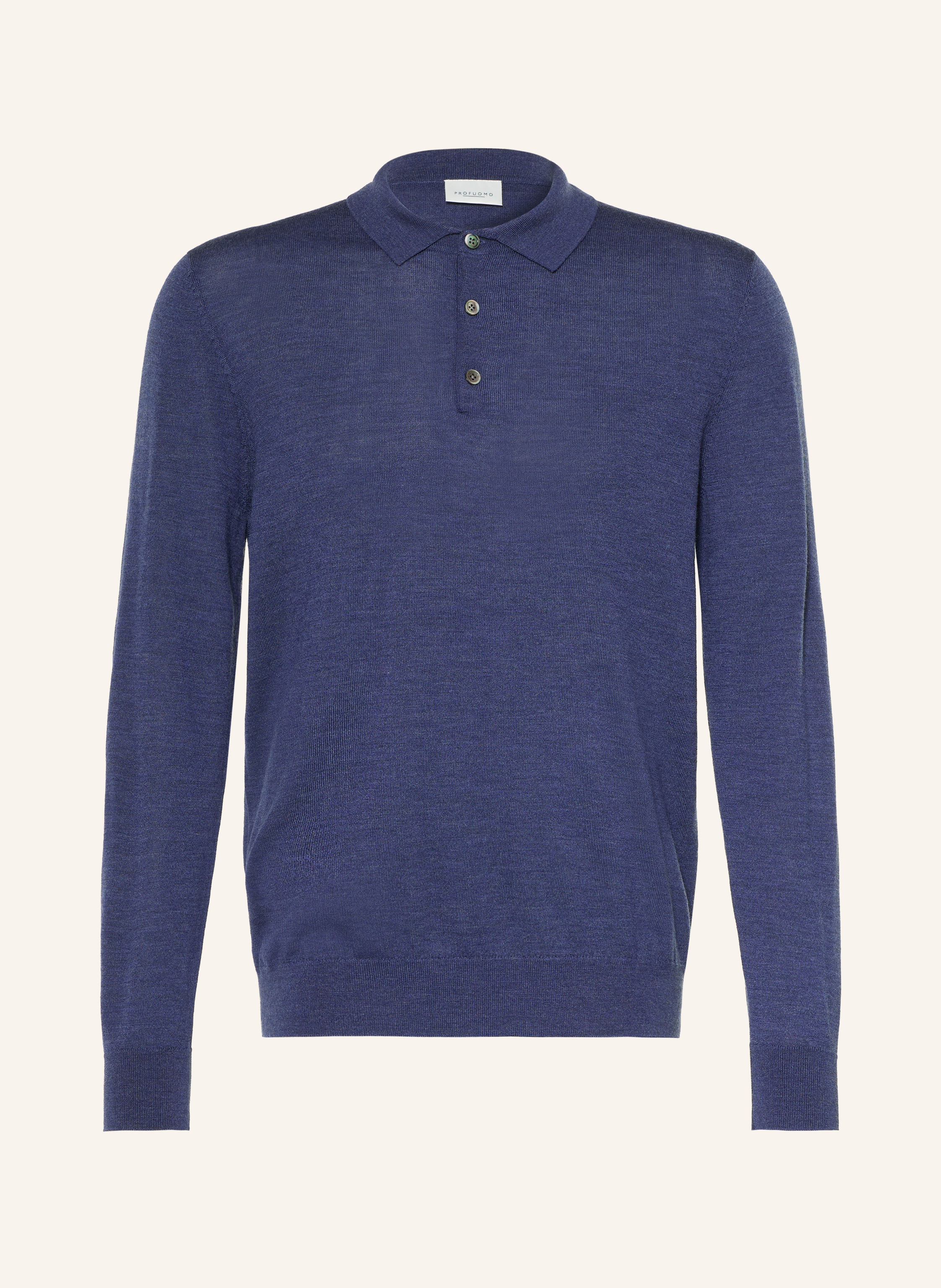 PROFUOMO Strick-Poloshirt