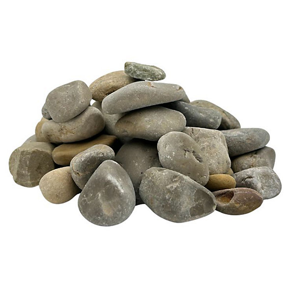BIG BAG de  /- 1,5T- 20M² Galet Roulé Lavé Gris Silico-Calcaire 10/20 mm - Livraison PREMIUM