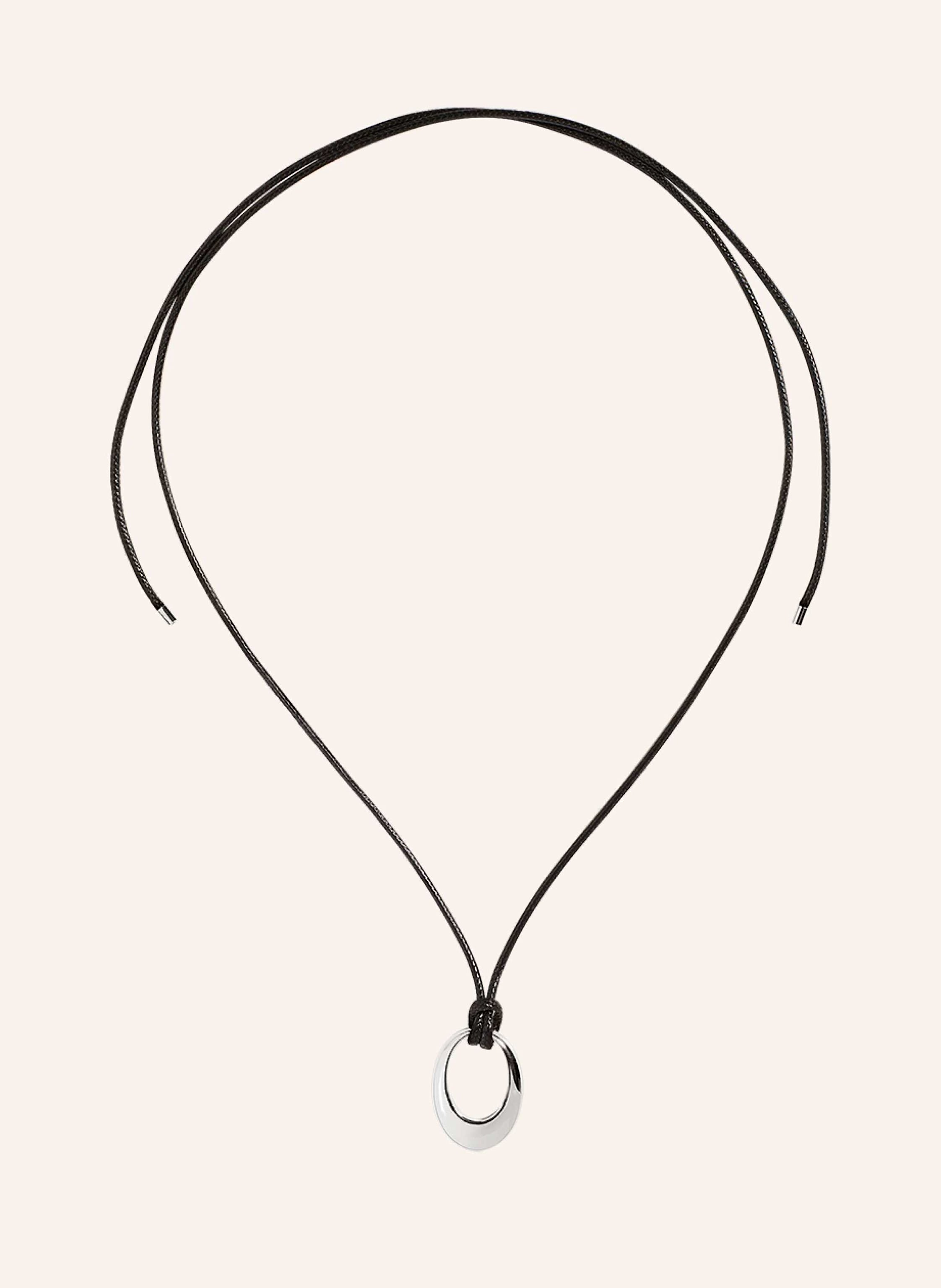 Pompidou Halskette OVAL PEBBLES CORD NECKLACE by GLAMBOU