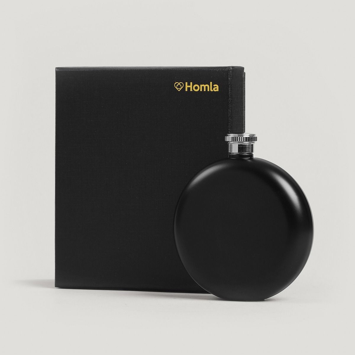 Piersiówka ALCOLE RANDI czarna 0,15