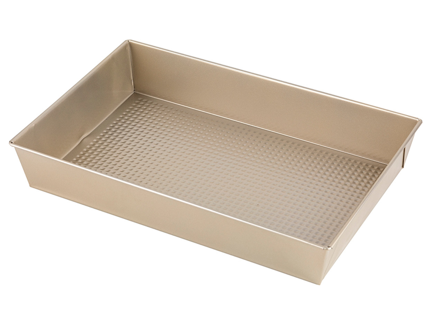 Blacha do pieczenia prostokątna Cookie 36,5x23,5 cm złota