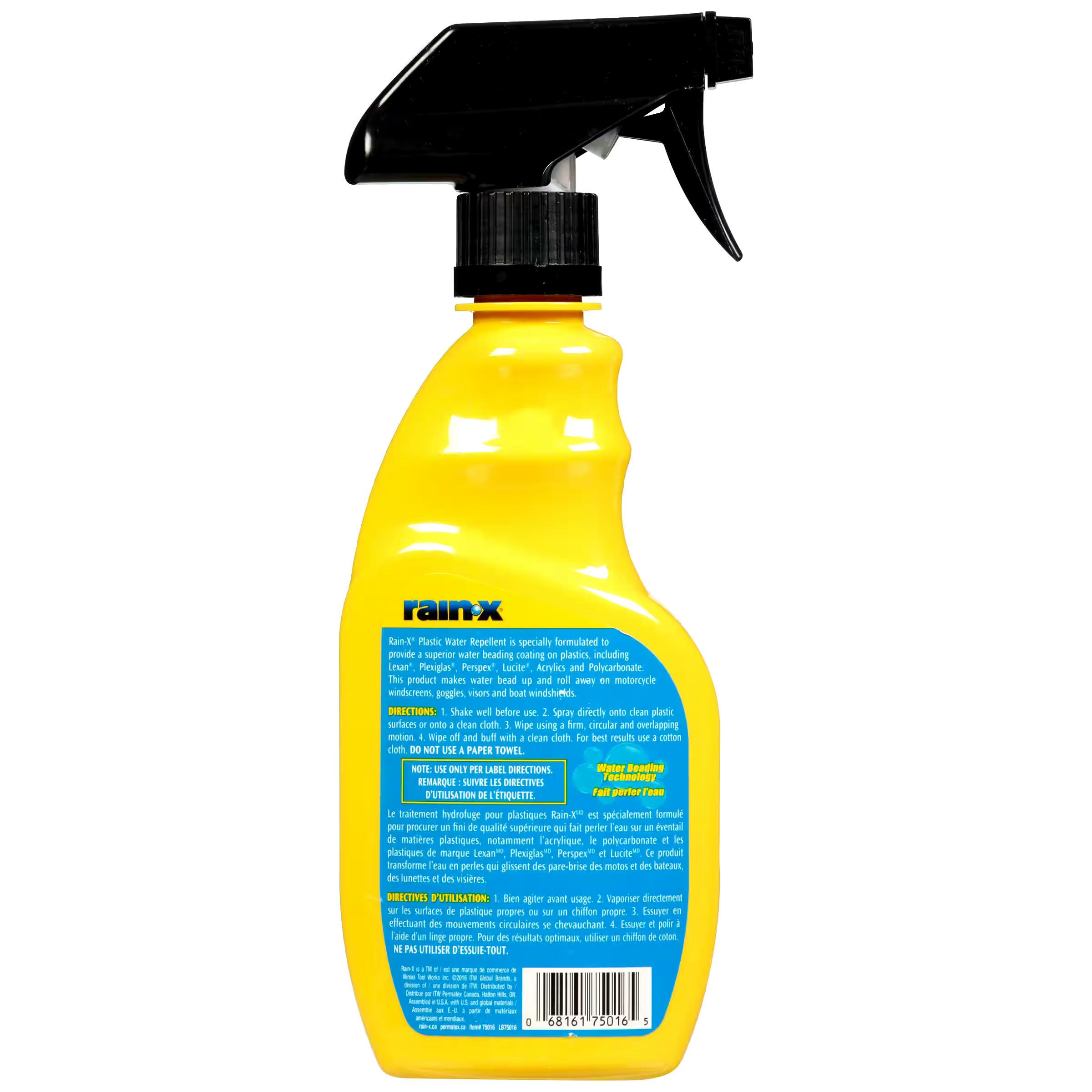Rain-X Plastic Water Repellent Spray, 355 ml