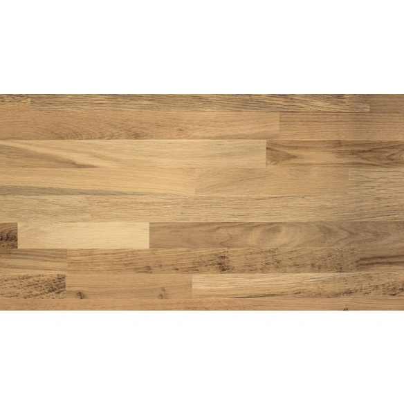 Leimholzplatte, 2500x630x27 mm Eiche