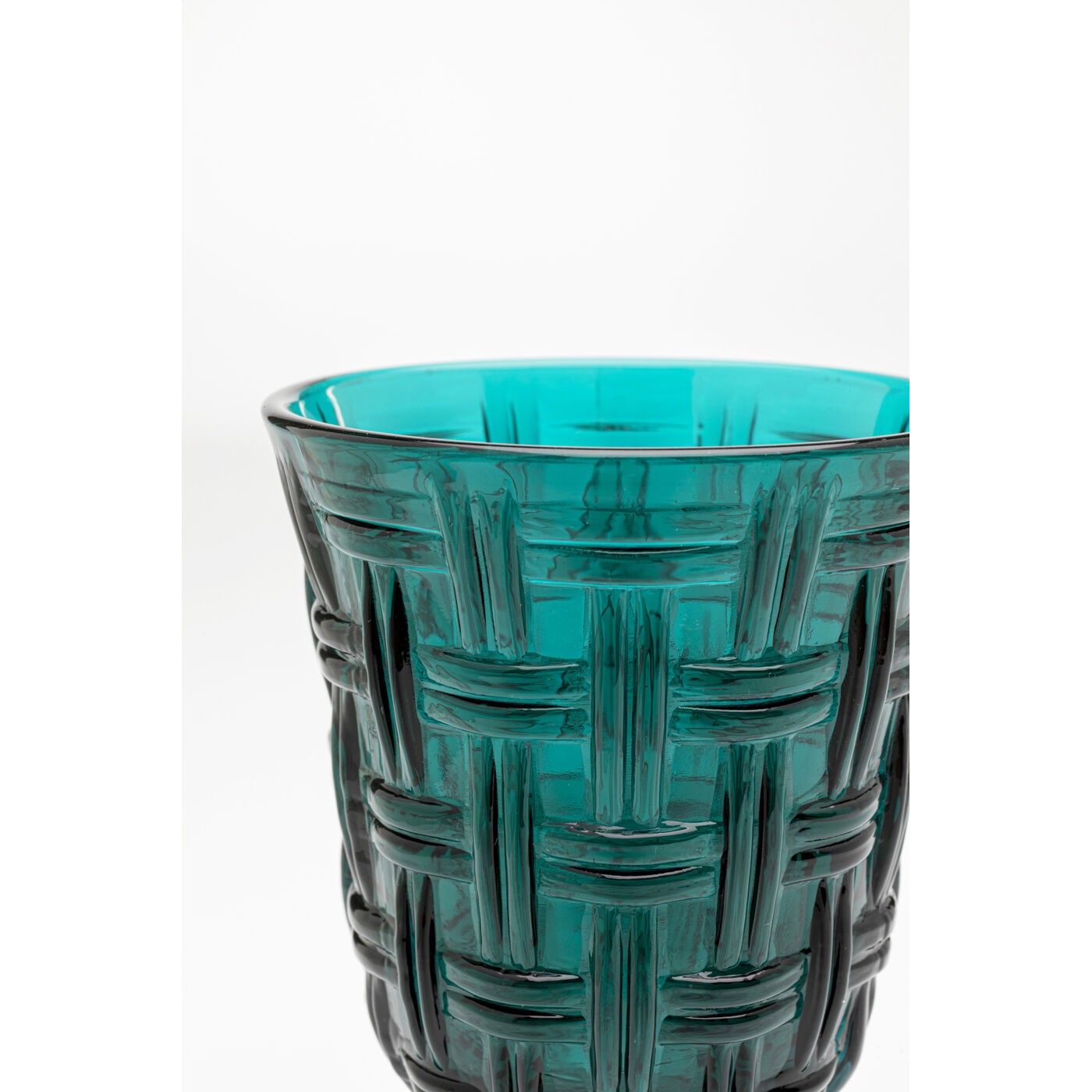 Wijinglazen Tissue blauw (6 set) Kare Design