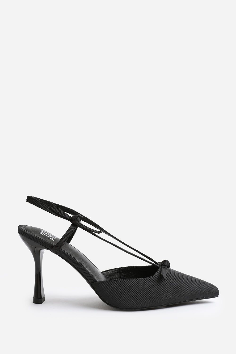 Where's That From Vera' Wide Fit High Heel With Pointed Toe And Strap Detail