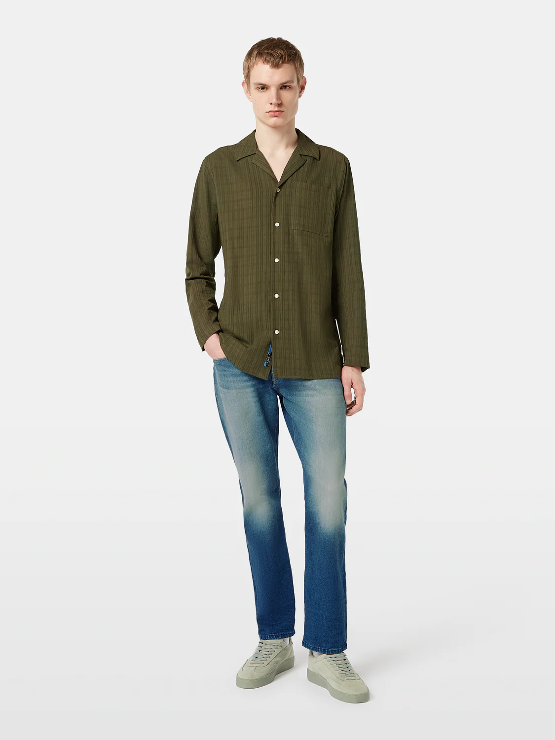 Cotton Voile Regular-Fit Shirt