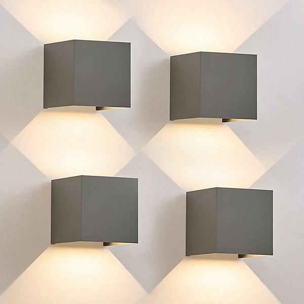 Applique Murale LED Spots Muraux D'extérieur 5w Blanc Chaud Cage D'escalier