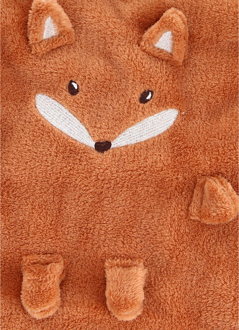 PLAID ENFANT RENARD ROUX