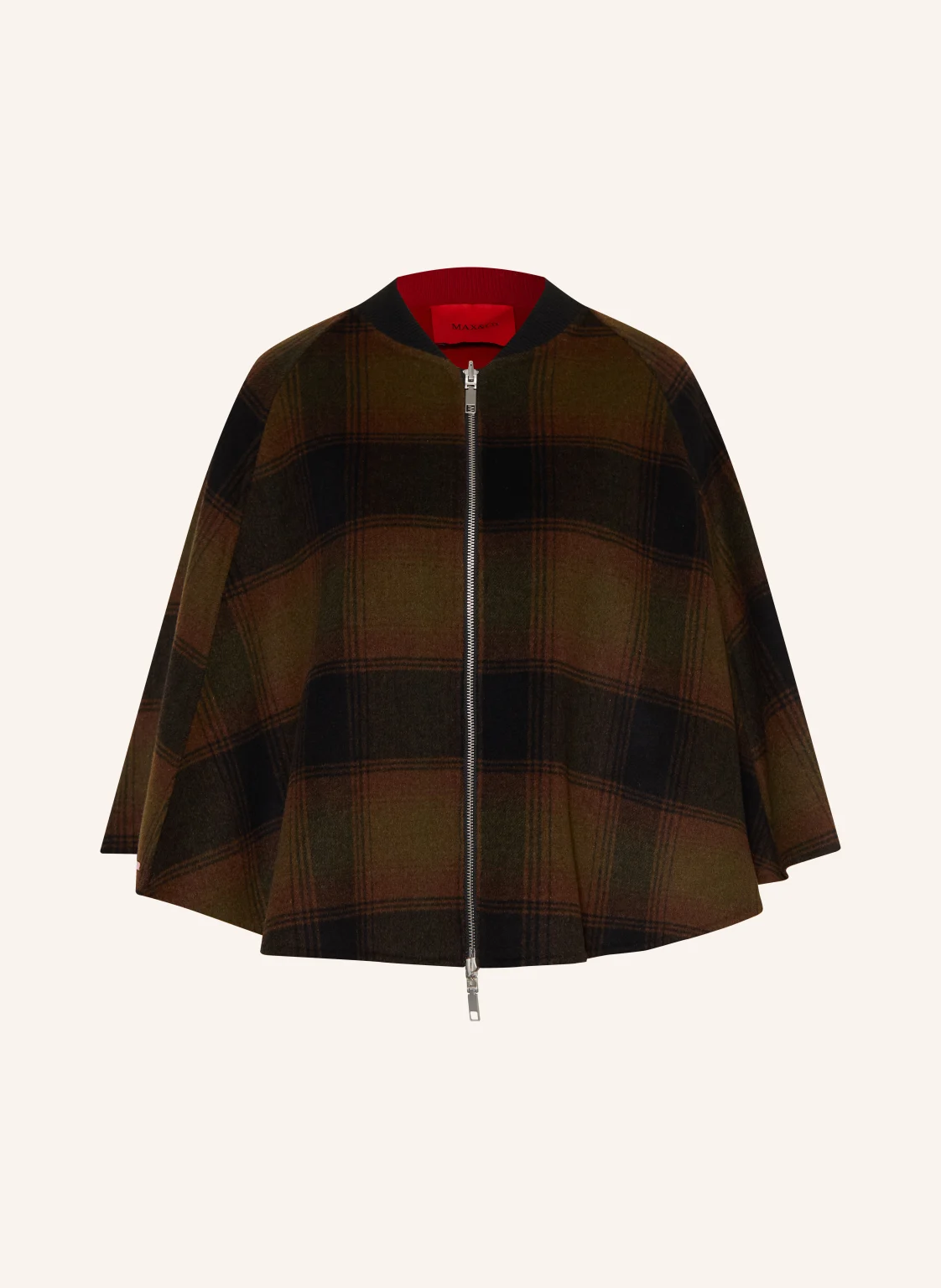 MAX & Co. Cape DOUBLECAPE zum Wenden