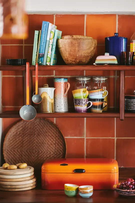 Tassen-Set 4-teilig 70'S