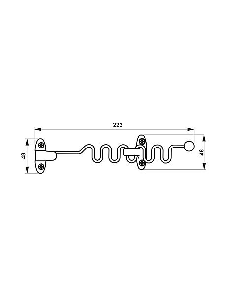 Entrebâilleur de fenêtre, 1 ou 2 vantaux, blanc - THIRARD