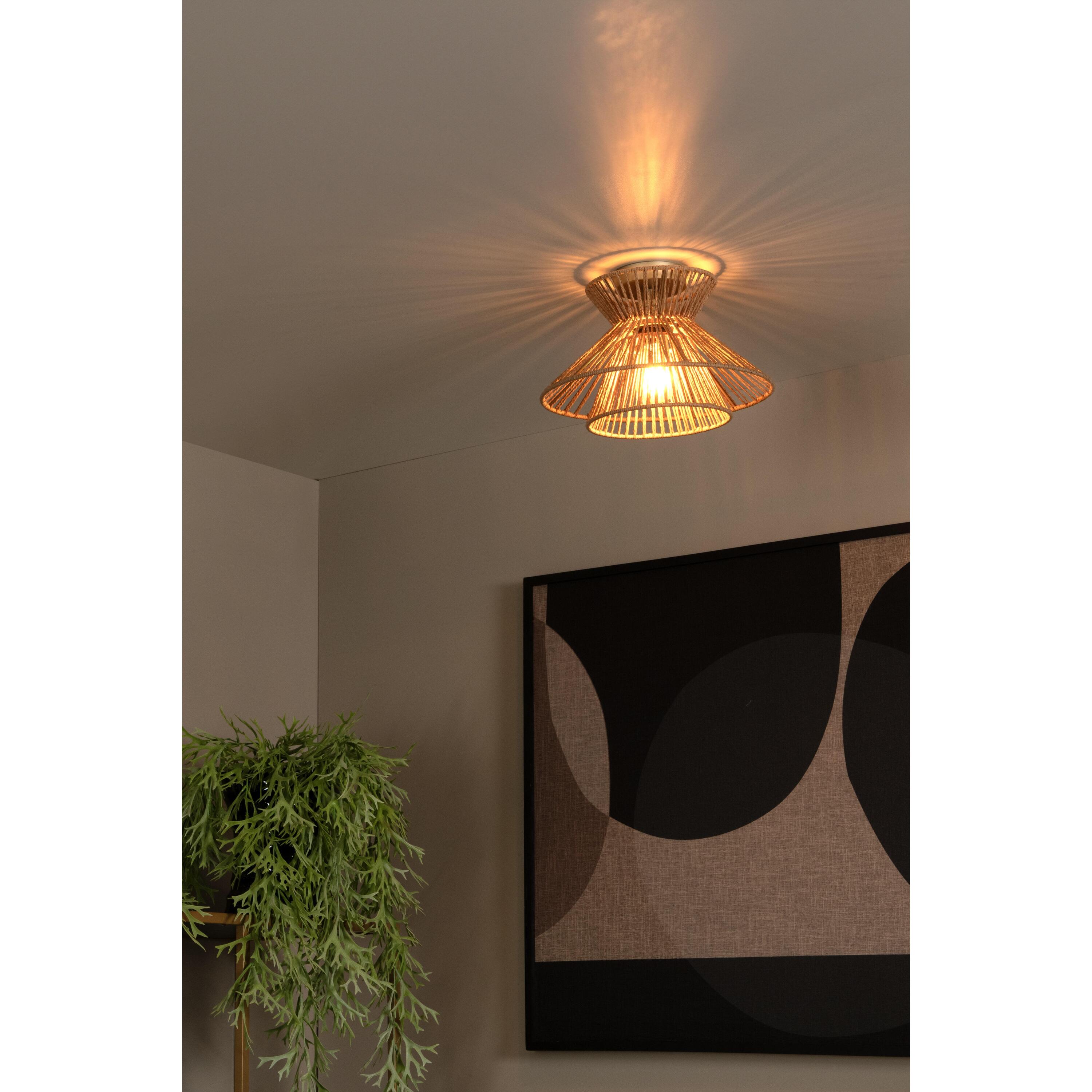 Tasman plafondlamp naturel