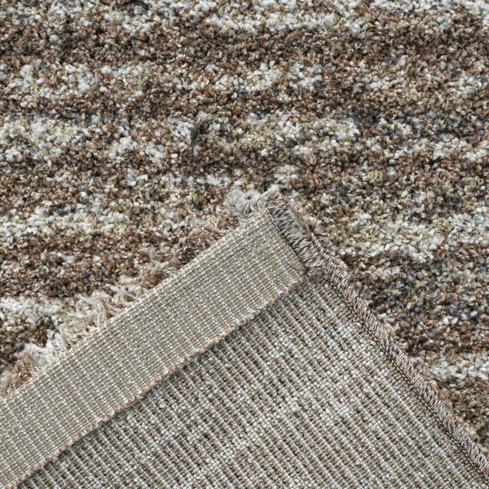 DARWIN II - Tapis contemporain brun 200x290 cm