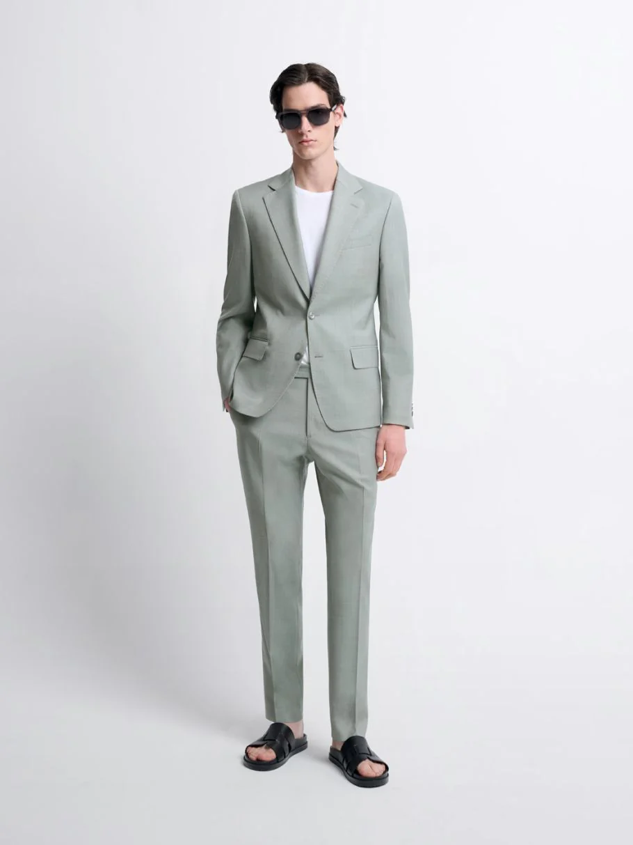 Veste de costume slim en laine