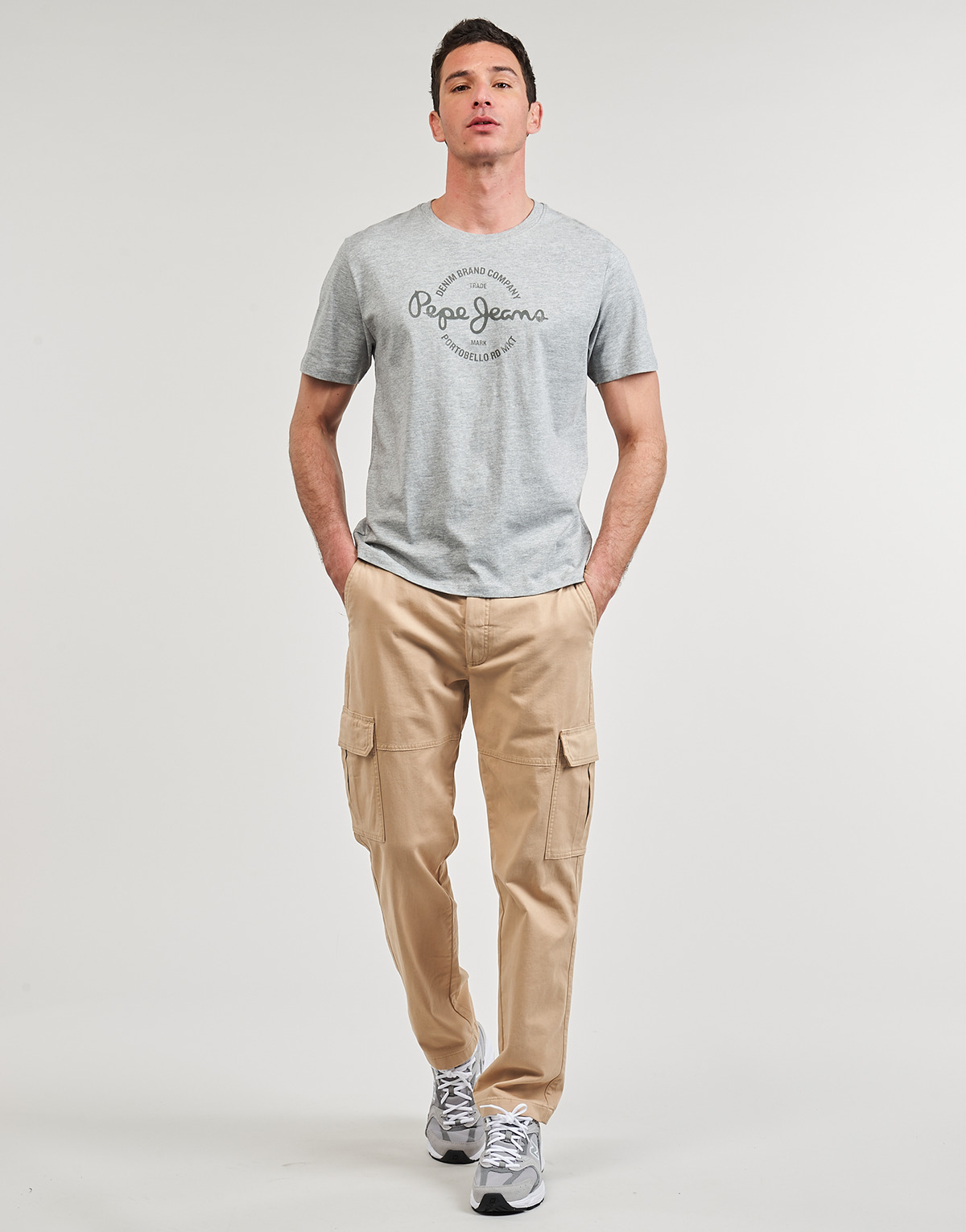 Pepe jeans - REGULAR CARGO - Beige