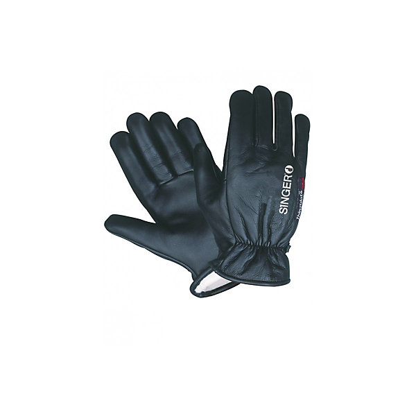 Gant hydrofuge ANTI FROID SINGER Taille 9 Cuir fleur de bovin Noire entièrement doublée Thinsulate