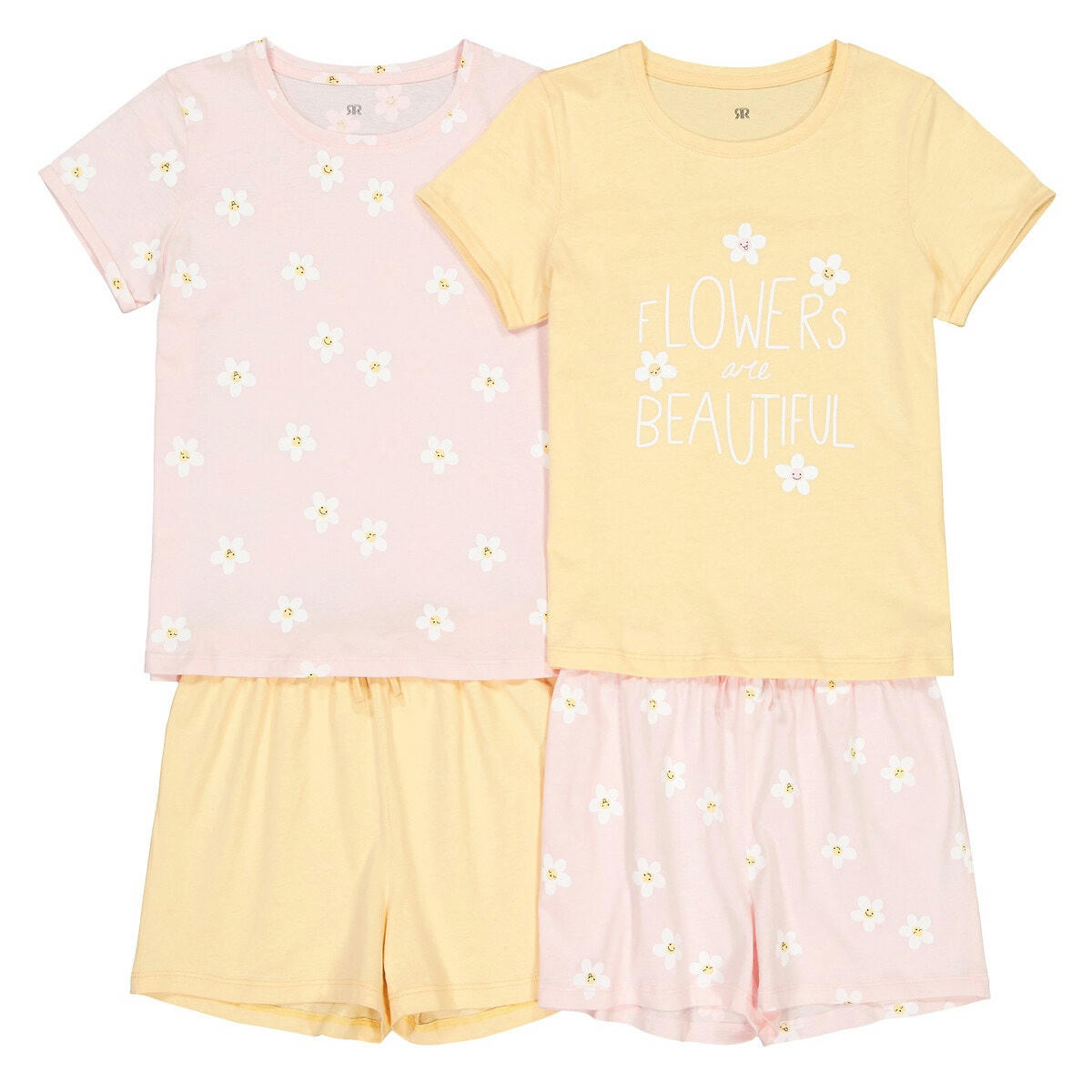 Lot de 2 pyjashorts imprimés