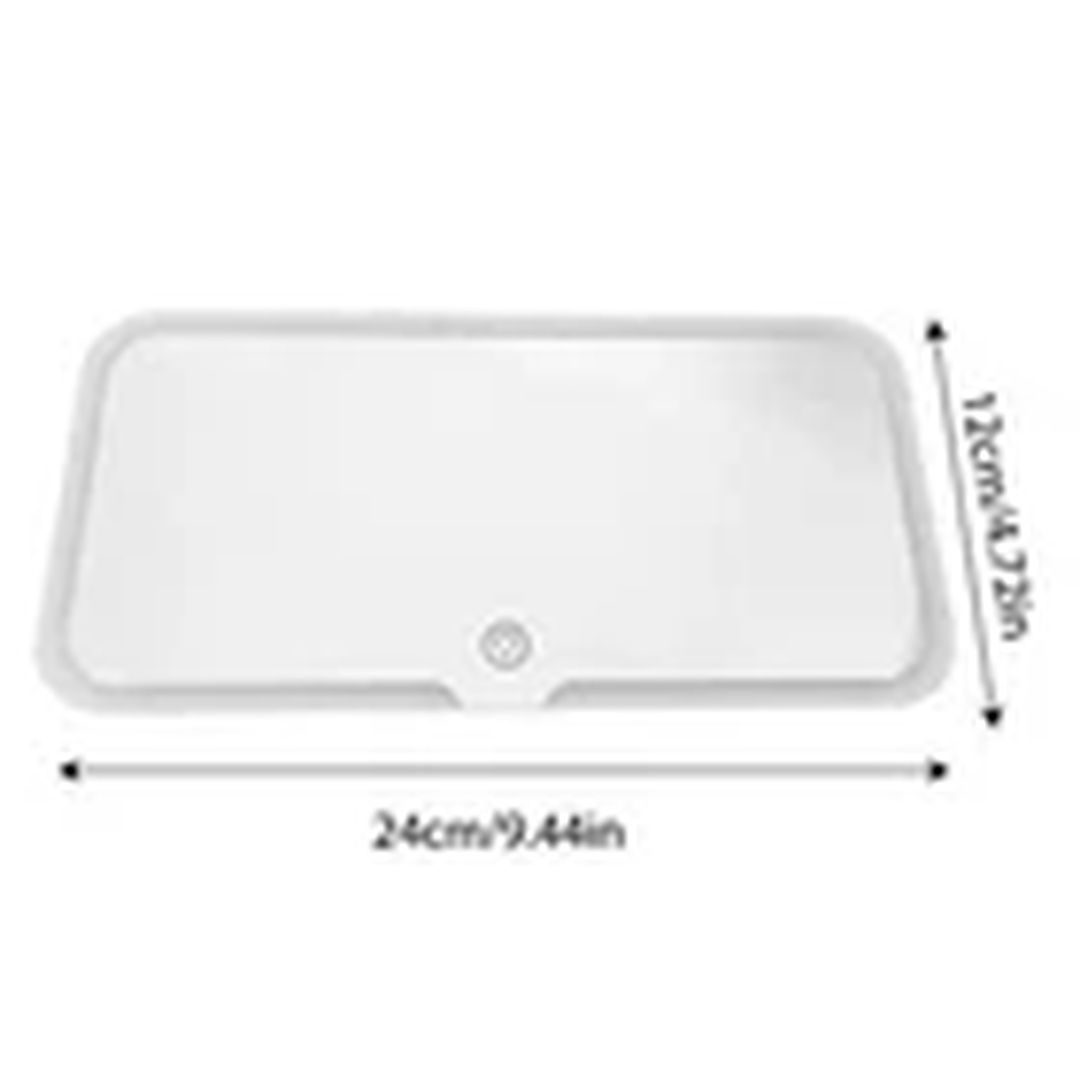 Havendro Car Sun Visor Cosmetic Vanity Mirror with 3 Light Modes&60 LEDs