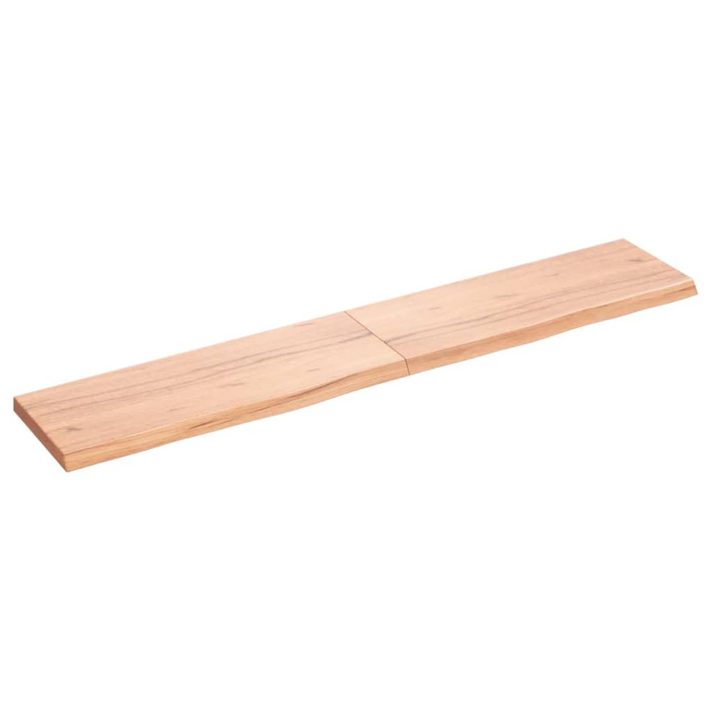 VidaXL Półka brązowa 160x30x(2-4) cm lakierowane