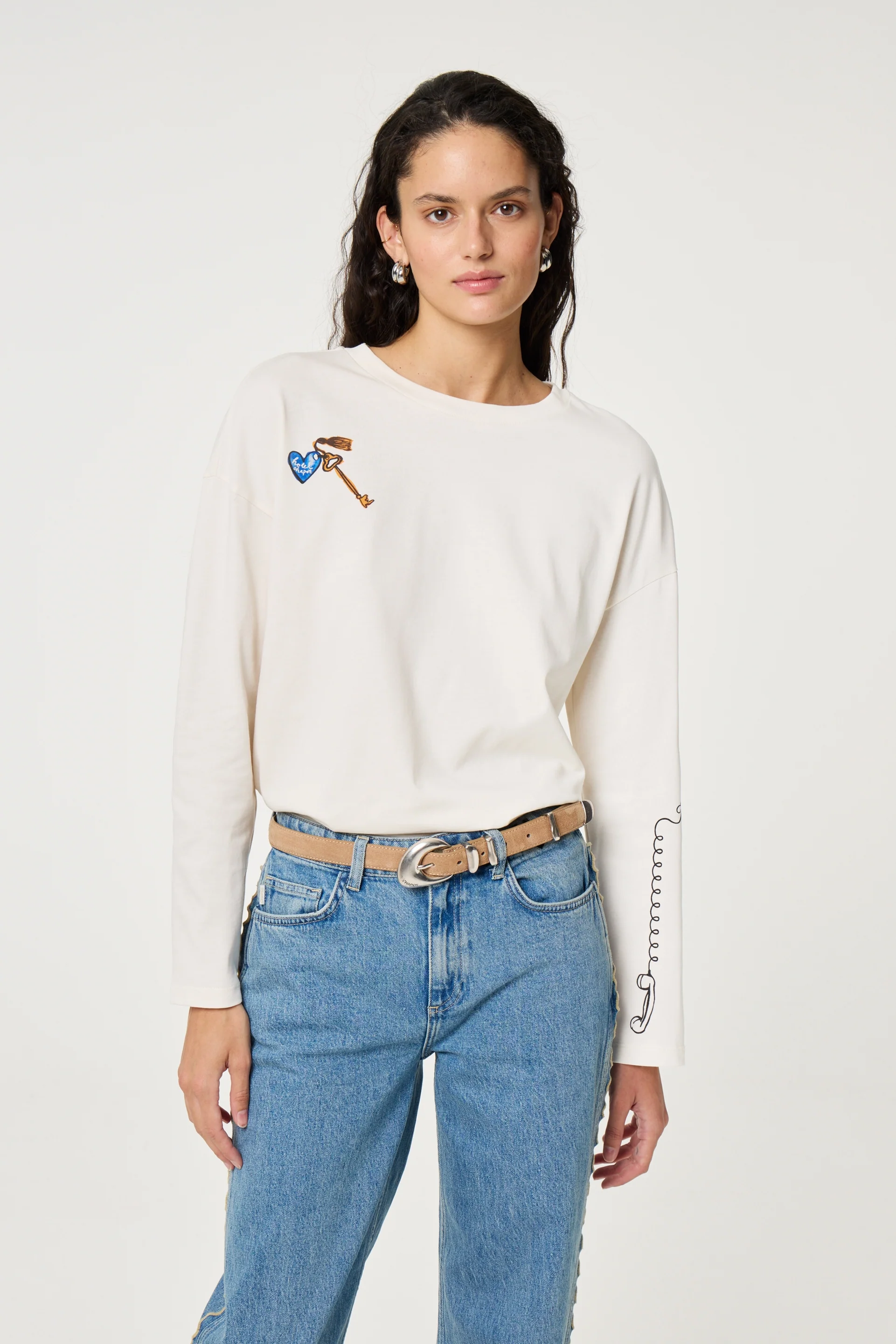 Precious Pebble Belt Suede | Quick Sand