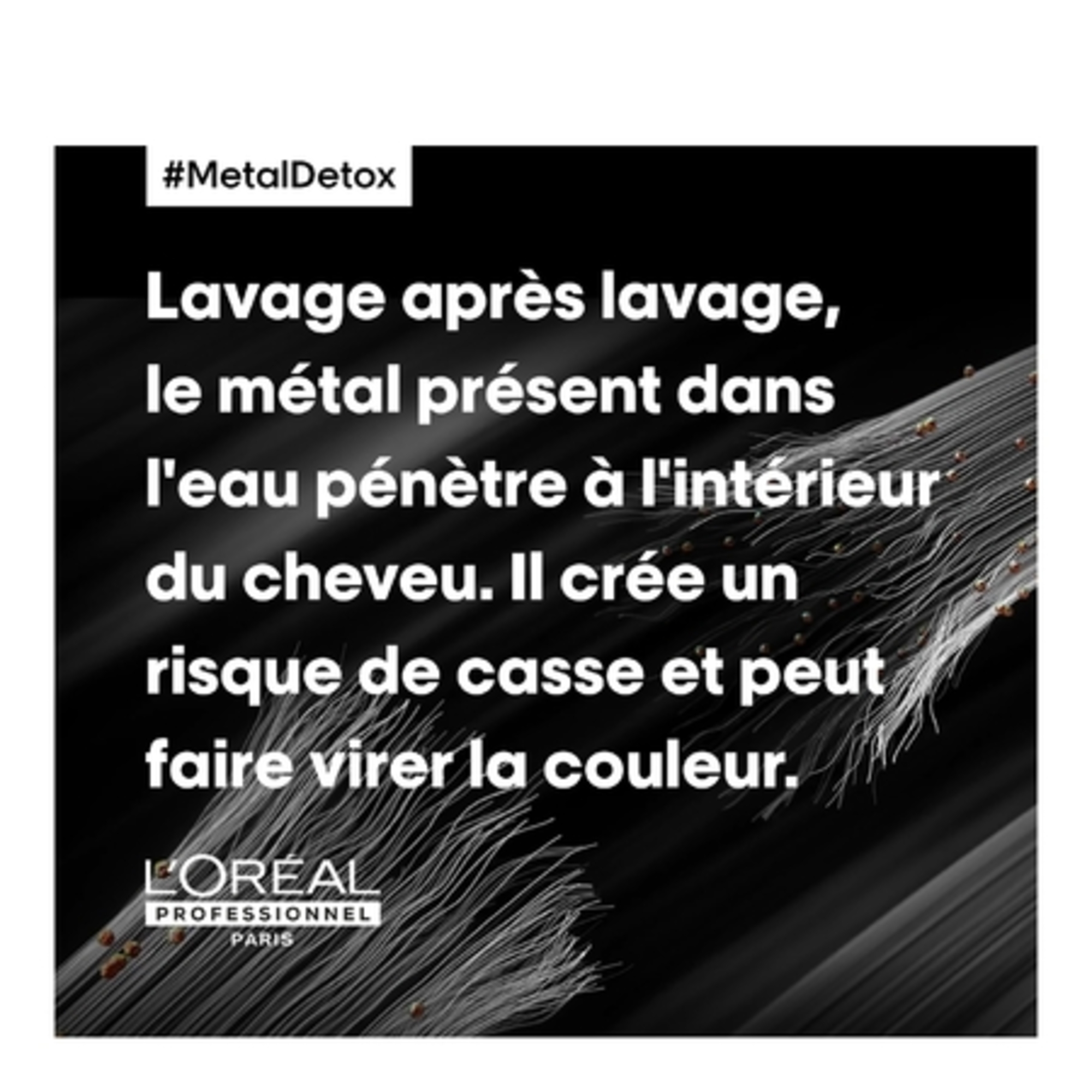 SERIE EXPERT METAL DETOXHuile concentrée protectrice anti-dépôt