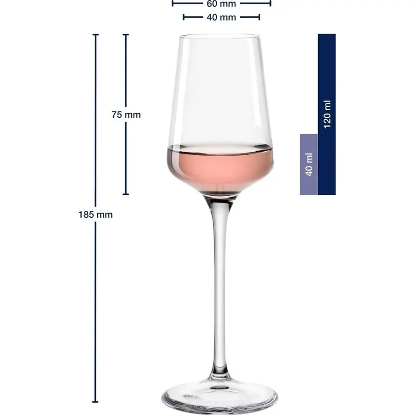 Champagnerglas 6er-Set Puccini