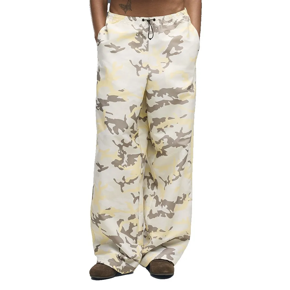Puma Street Glam Relaxed Camo Woven Op sweat pants