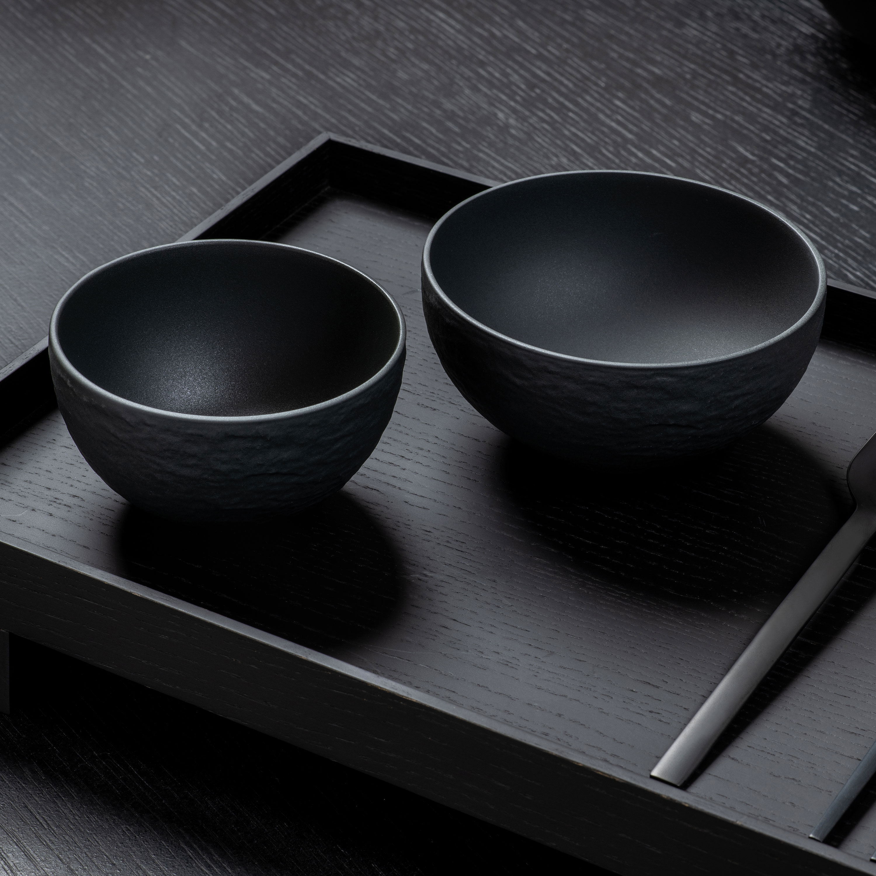 Manufacture Cereal bowl - Black, 14.6 oz, Premium Porcelain