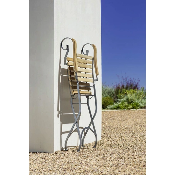 Biergarten-Klappsessel »Bari«, BxHxT: 53,5 x 90 x 51 cm, hellbraun