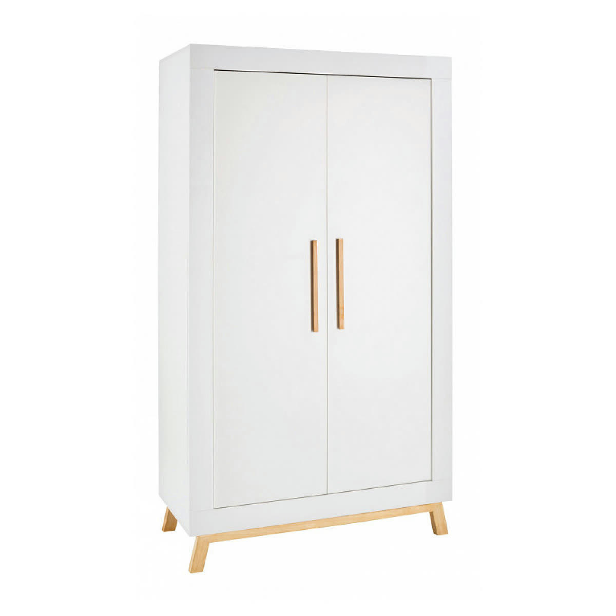 MIAMI - Armoire enfant 2 portes blanc