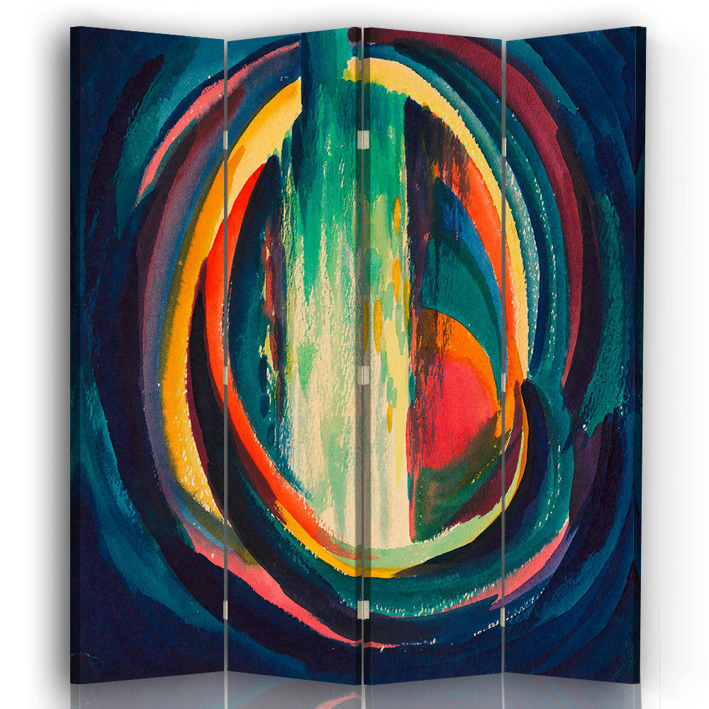 - Paravent cloison Karl Wiener 145x180cm (4 volets)