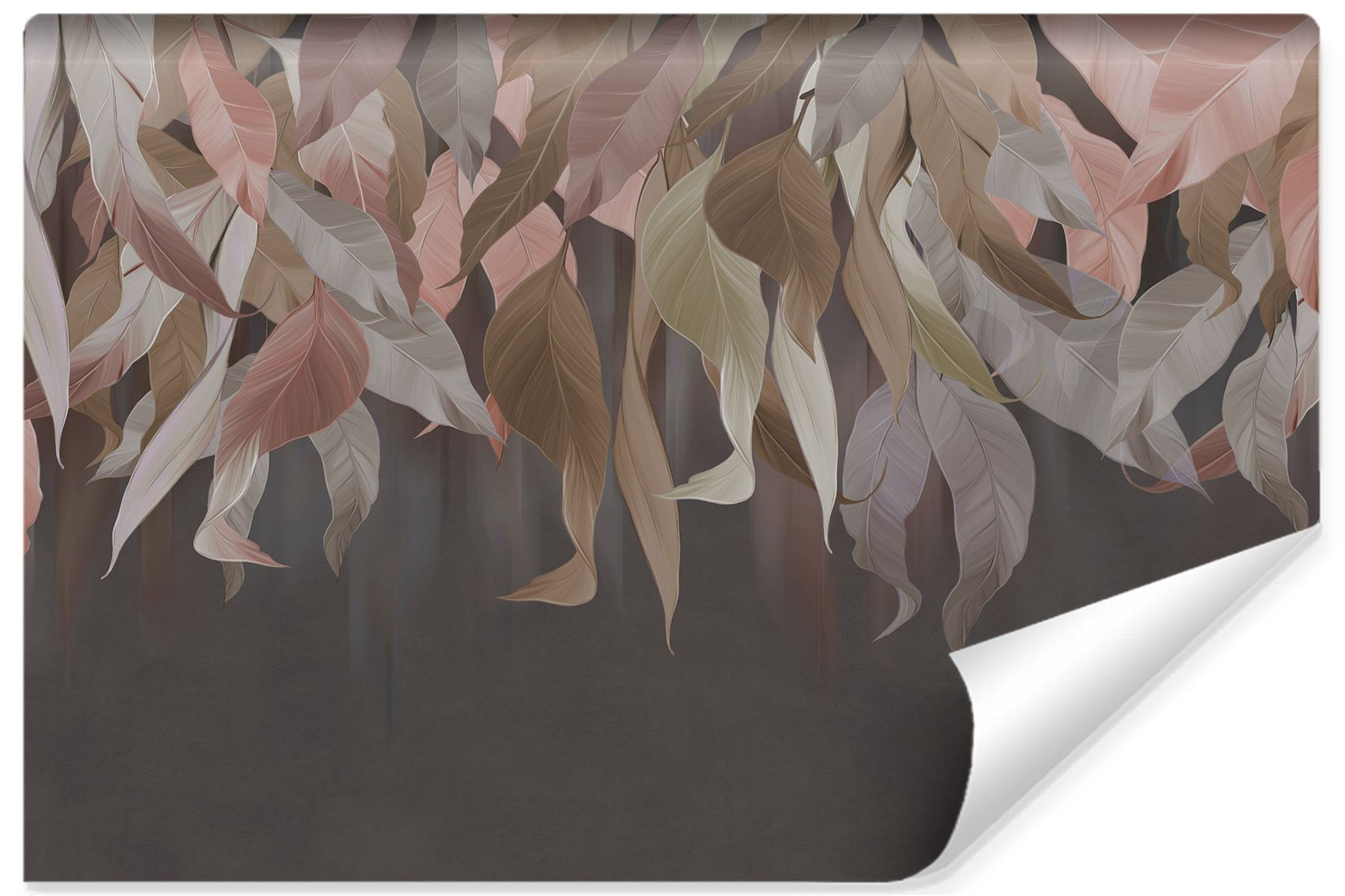 Fototapeta Ścienna Kolorowe LIŚCIE Natura 90x60cm