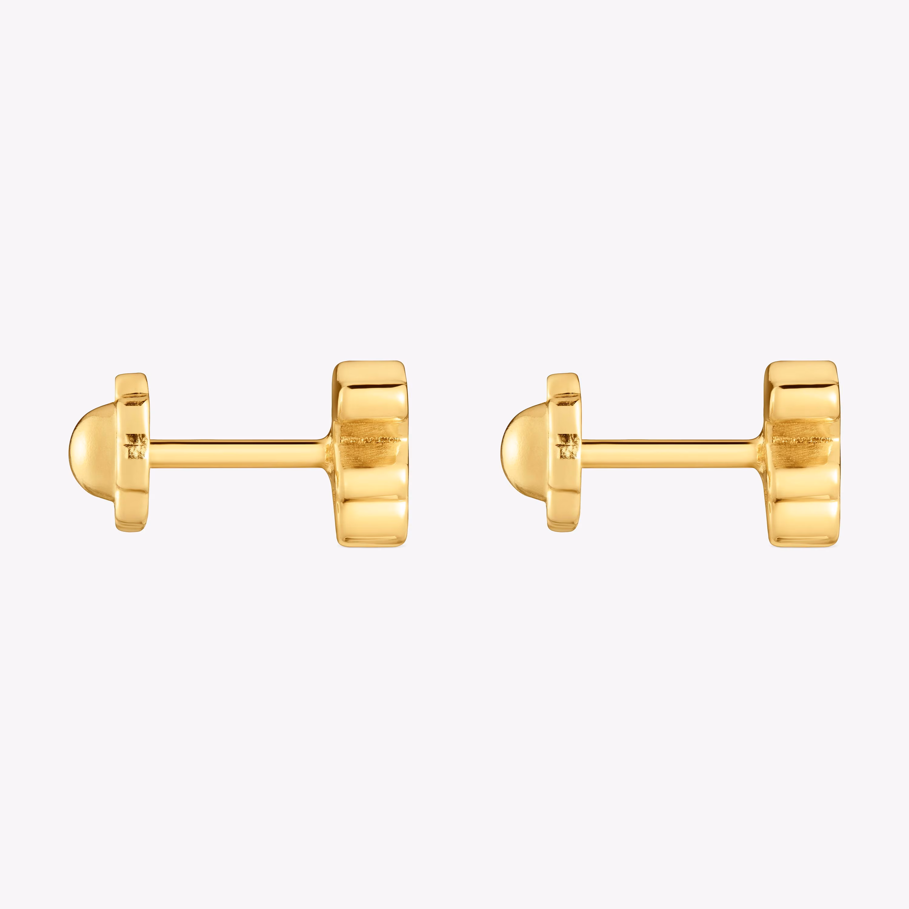 Pendientes oso de oro 6 mm Sweet Dolls
