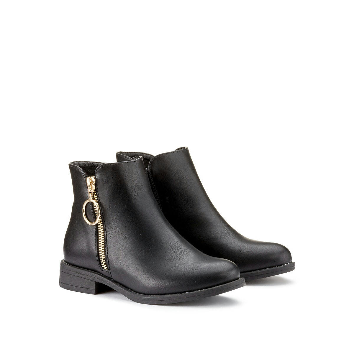 Bottines zippées