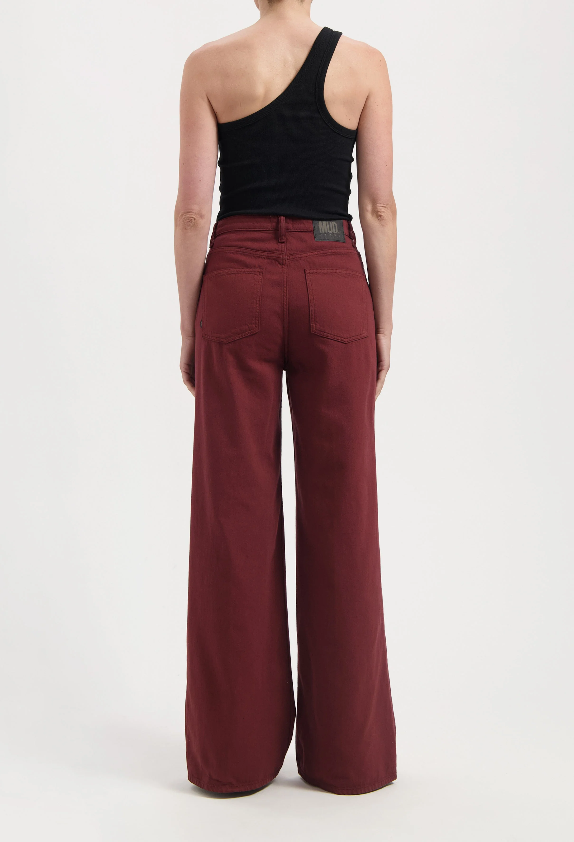 Sara High Loose Flow - Burgundy