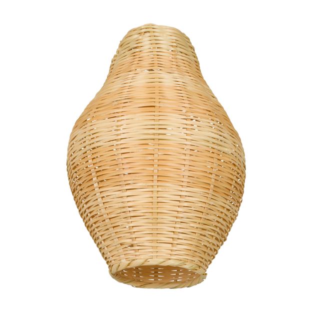 CÚPULA DE TETO 50 CM X 34 CM MAMBU LANTERNA
