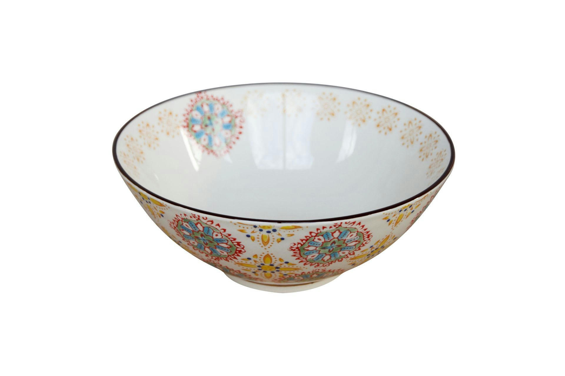 BOHEMIAN - Saladier 23cm en céramique multicolore