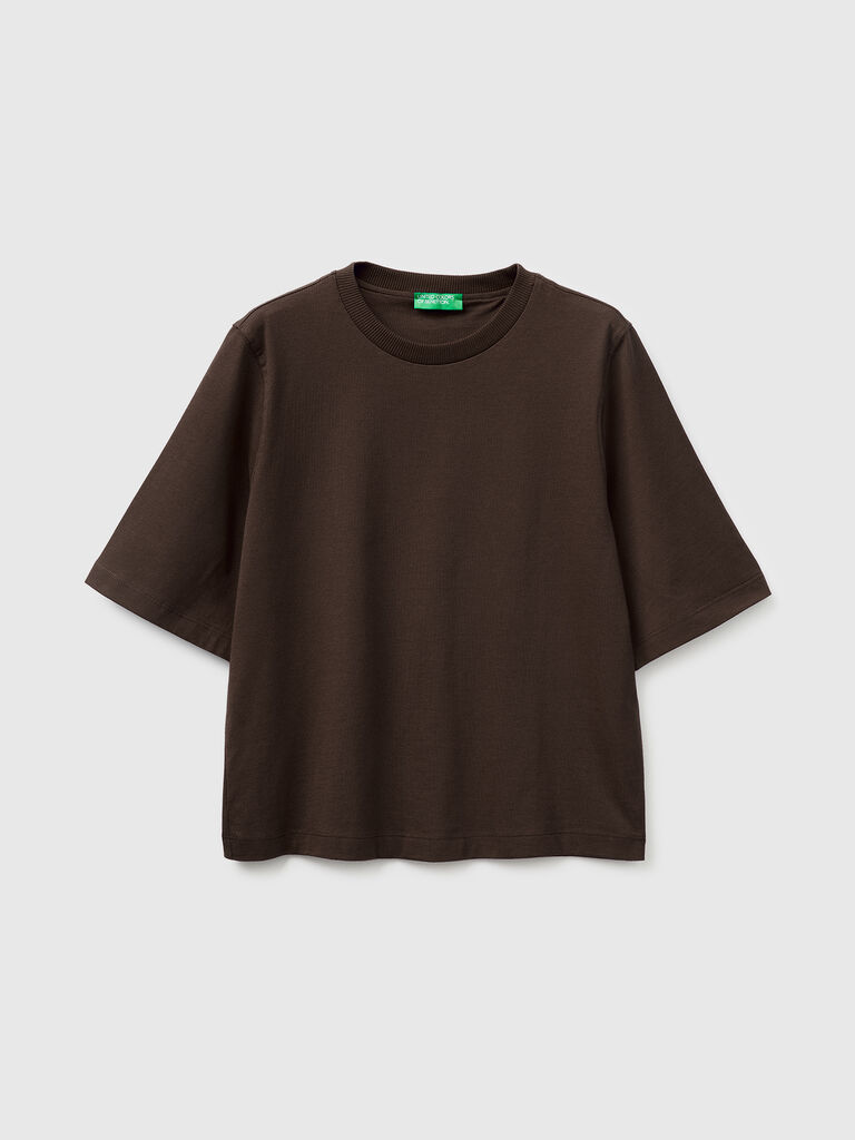 100% cotton boxy fit t-shirt