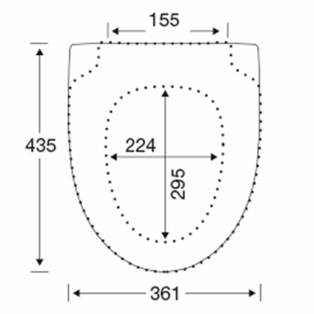 TOALETTSETE PRESSALIT SIGN/SPIRA S1092 SVART