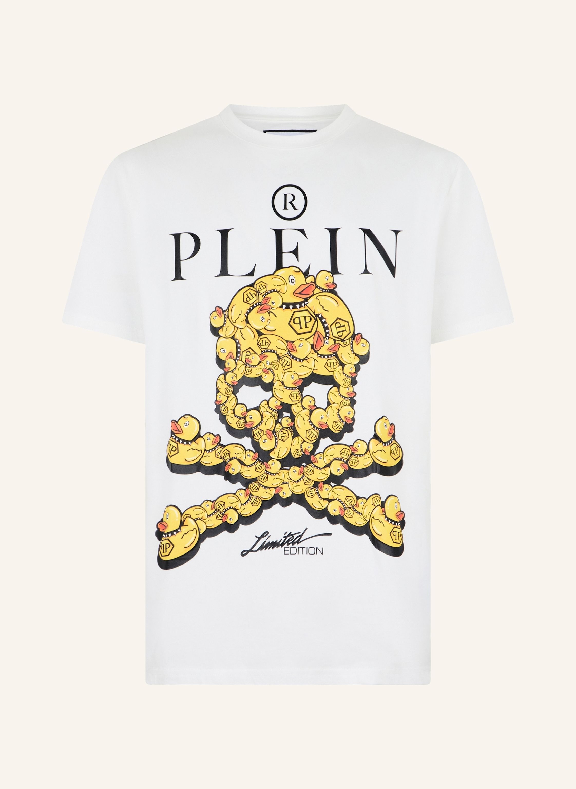 PHILIPP PLEIN Kurzarm-Rundhals-T-Shirt SKULL