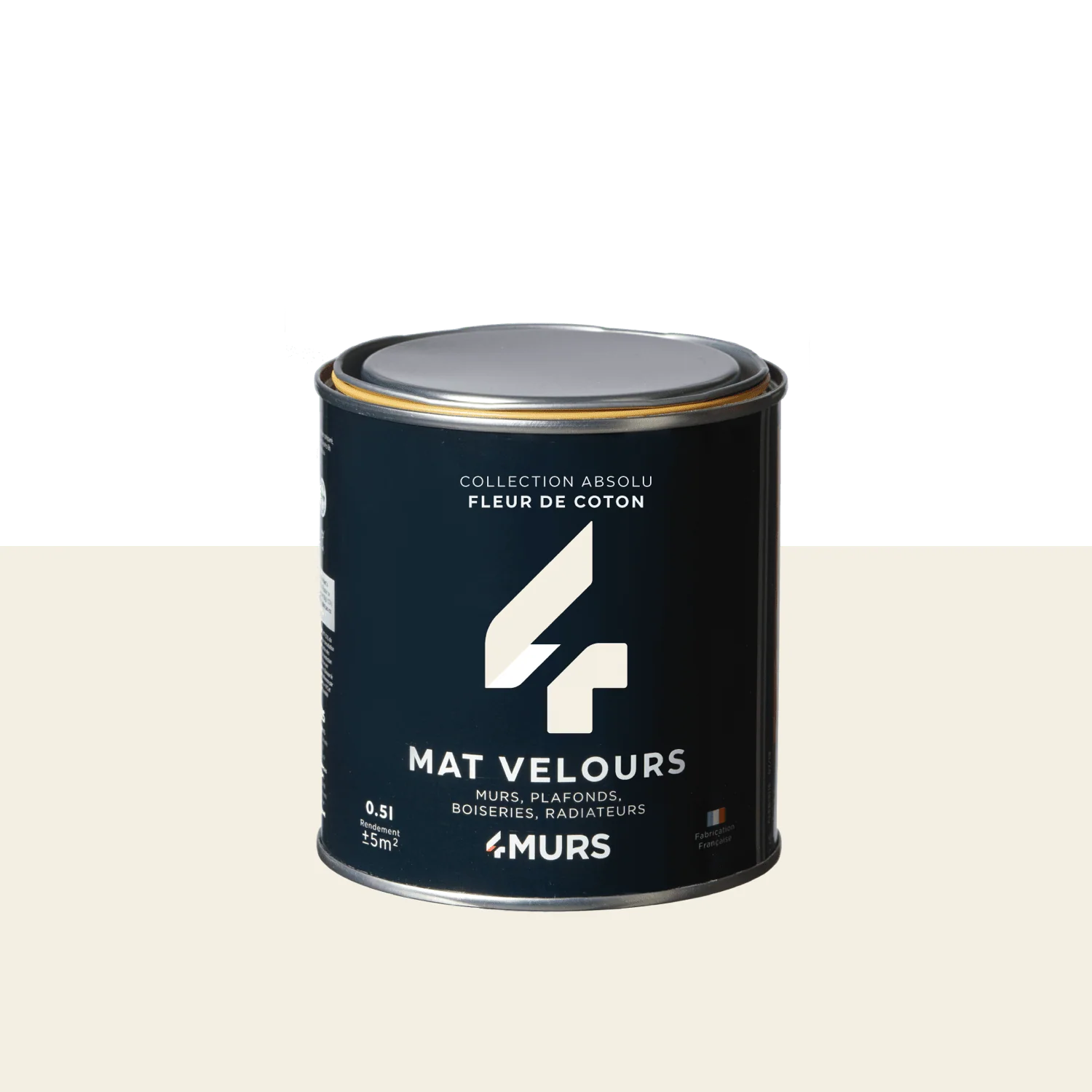 Absolu Peinture Finition Peinture fleur de coton 0,5 L