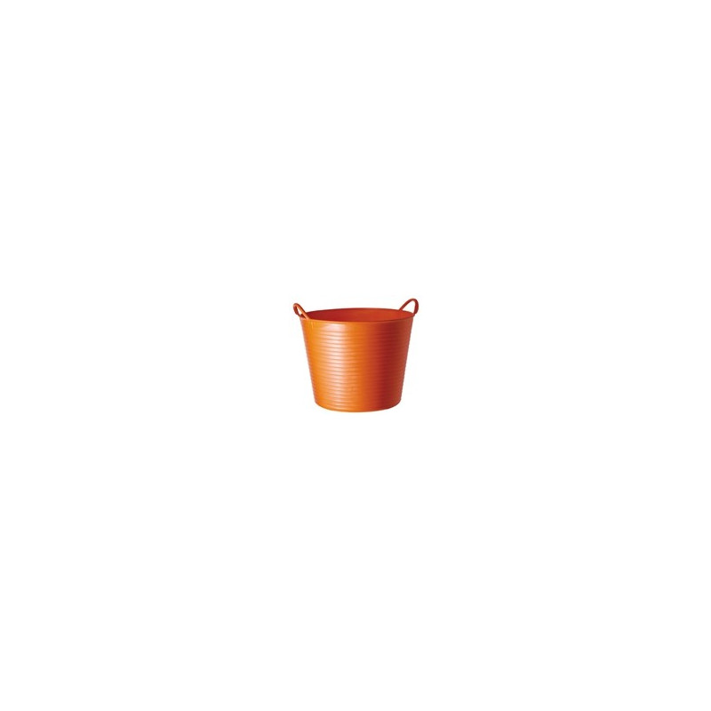 Seau en plastique souple Tubtrug orange 42 L