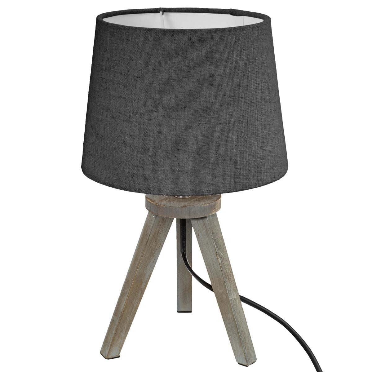 Mini tripod lamp Grey, H.31 cm