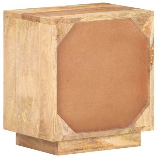 NNEVL Bedside Cabinet 40x30x45 cm Solid Mango Wood