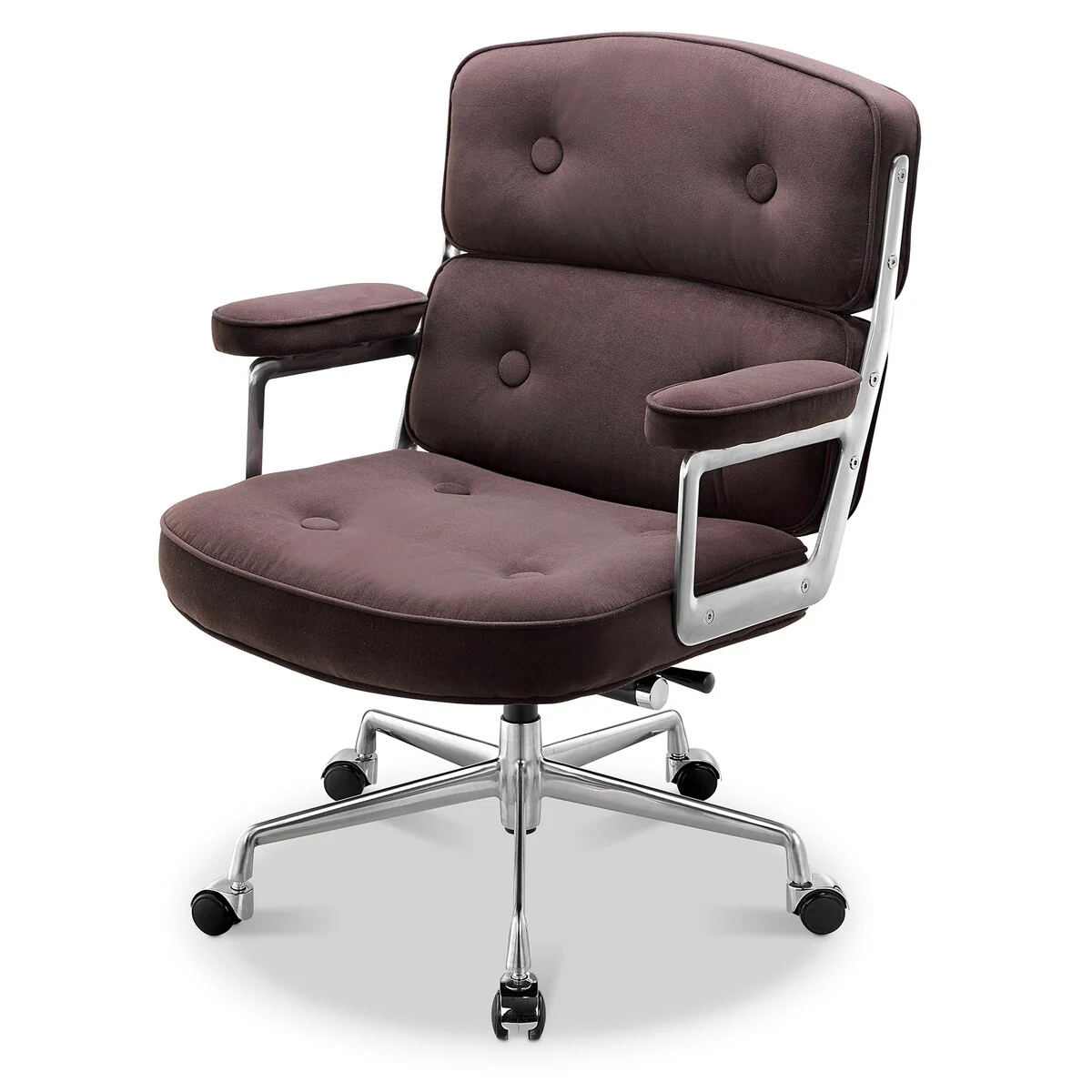 Design Lobby Office Chair Mid-back PU Computer Desk Chair