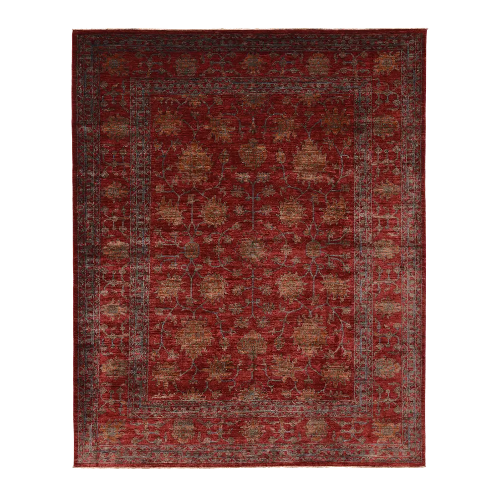 moderner Orientteppich Ziegler Art Afghanistan