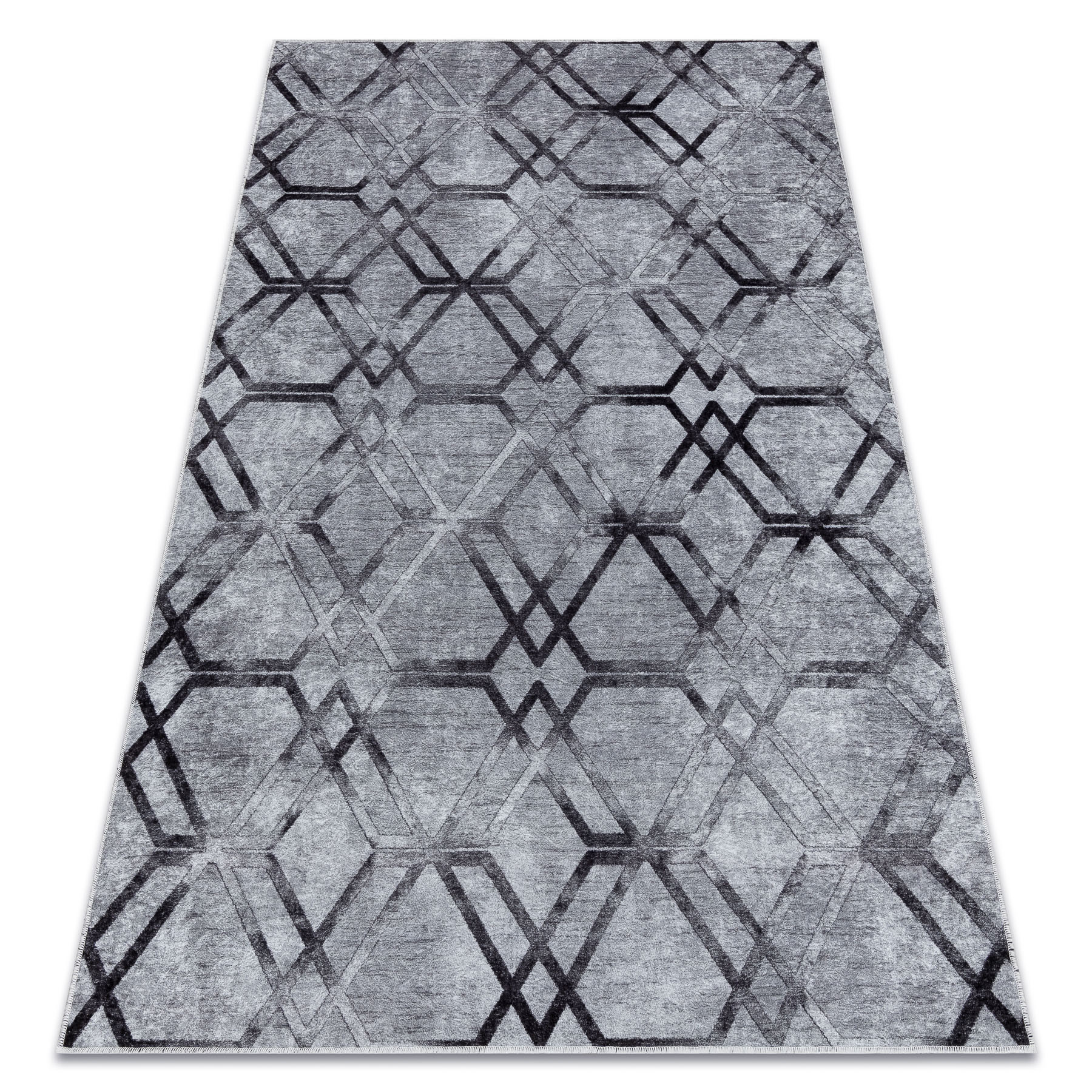 Dywan do prania MIRO 51805.803 Geometryczny, kratka 80x150 cm