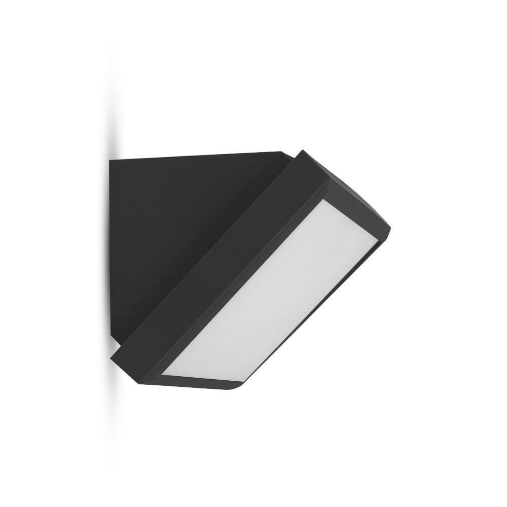 Kinkiet zewnętrzny 8055 45 stopni czarno-biały LED 1x20W 2045lm IP65 V-TAC